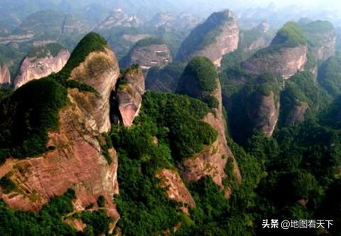 世界自然遗产名录之中国丹霞