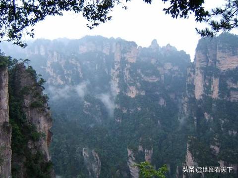 世界自然遗产名录之中国湖南武陵源风景名胜区
